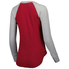 Touch Women's Waffle Raglan Lightweight Long Sleeve T-Shirt - Washington Commanders