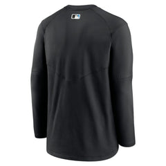MLB Miami Marlins Nike Authentic Collection Logo Performance Long Sleeve T-Shirt