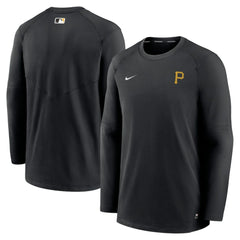 MLB Pittsburgh Pirates Nike Authentic Collection Logo Performance Long Sleeve T-Shirt