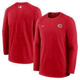 MLB Cincinnati Reds Nike Authentic Collection Logo Performance Long Sleeve T-Shirt