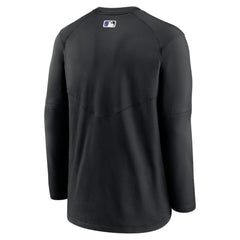 MLB Colorado Rockies Nike Authentic Collection Logo Performance Long Sleeve T-Shirt