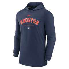 MLB Houston Astros Nike Authentic Collection Lightweight Dri-FIT Hooded Pullover