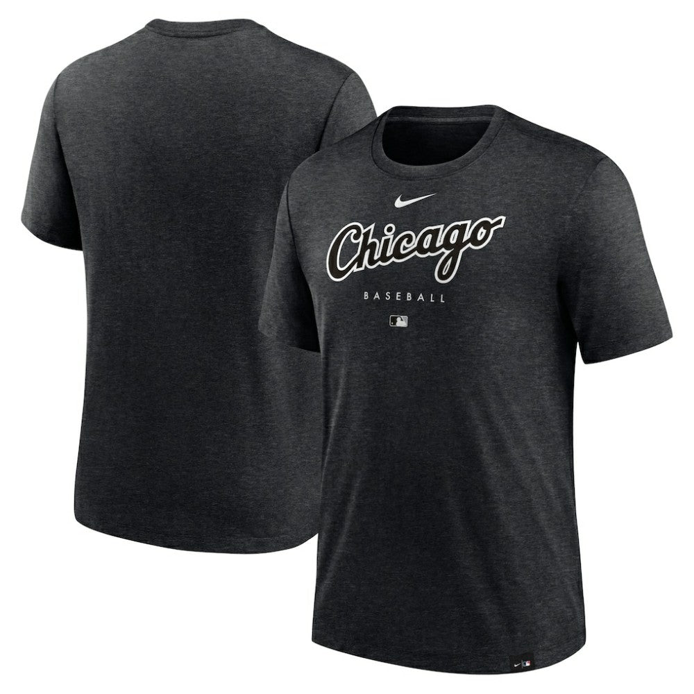 MLB Chicago White Sox Nike Authentic Collection Early Work Tri-Blend Performance T-Shirt