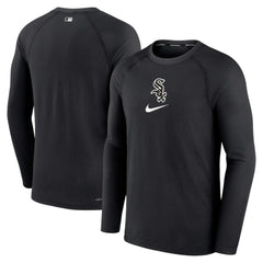 MLB Chicago White Sox Nike Authentic Collection Game Raglan Performance Long Sleeve T-Shirt