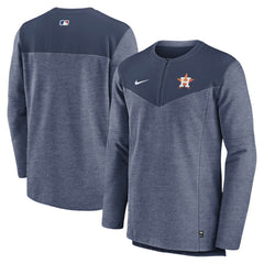 MLB Houston Astros Nike Authentic Collection Game Time Performance Half-Zip Top