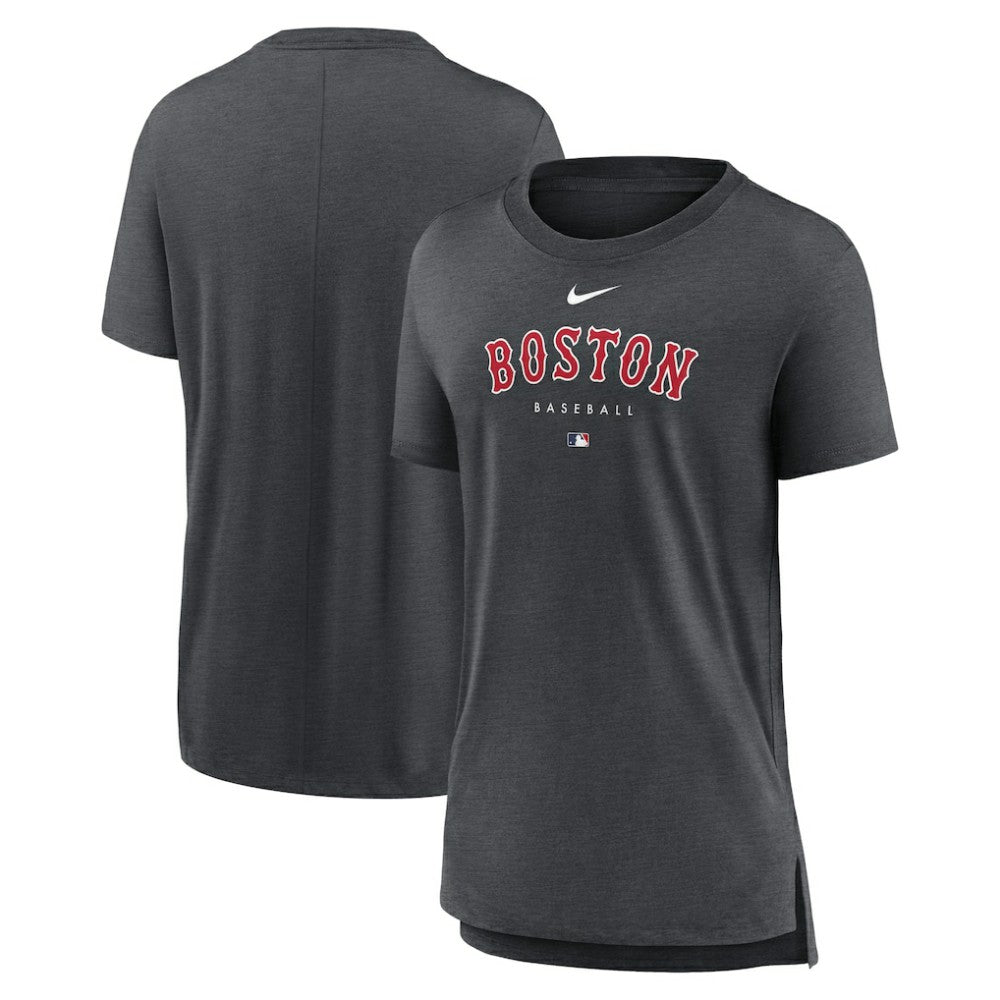 MLB Boston Red Sox Nike Women's Authentic Collection Early Work Tri-Blend T-Shirt