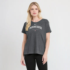 MLB Minnesota Twins Nike Women's Authentic Collection Early Work Tri-Blend T-Shirt