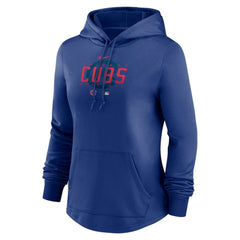 MLB Chicago Cubs Nike Women's Authentic Collection Pregame Performance Pullover Hoodie