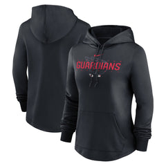 MLB Cleveland Guardians Nike Women's Authentic Collection Pregame Performance Pullover Hoodie