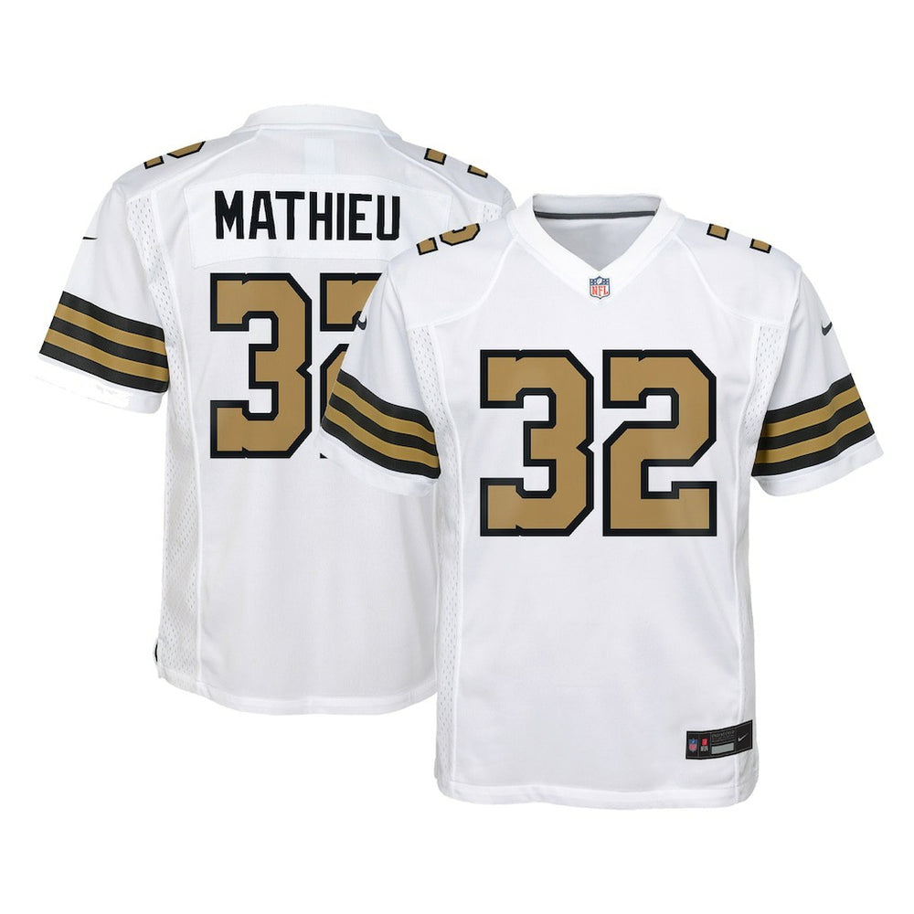 Tyrann Mathieu Youth Game Jersey - New Orleans Saints