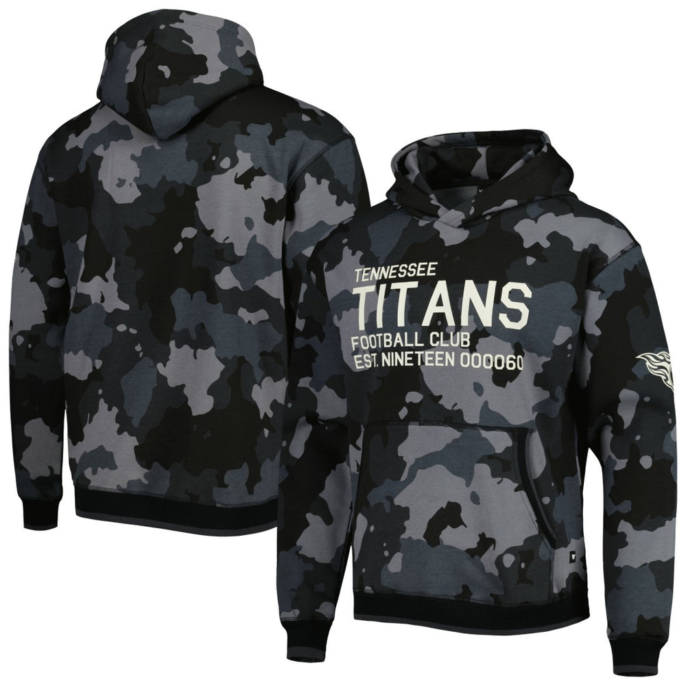 The Wild Collective Camo Pullover Hoodie - Tennessee Titans