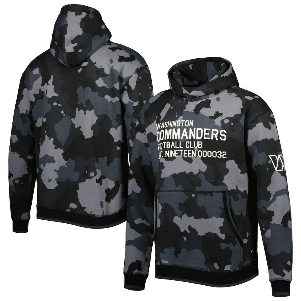 The Wild Collective Camo Pullover Hoodie - Washington Commanders