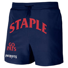 NFL x Staple Throwback Vintage Wash Fleece Shorts - New England Patriots