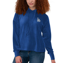 MLB Los Angeles Dodgers Touch Women's End Line Pullover Hoodie
