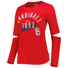 MLB St. Louis Cardinals Touch Women's Formation Long Sleeve T-Shirt