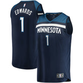 NBA Anthony Edwards Minnesota Timberwolves 2021/22 Fast Break Replica Jersey