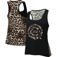 MLB Chicago Cubs Majestic Threads Women's Leopard Tank Top