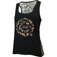 MLB Chicago Cubs Majestic Threads Women's Leopard Tank Top