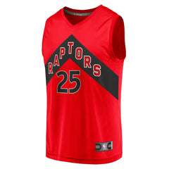 NBA Chris Boucher Toronto Raptors Youth Fast Break Replica Jersey