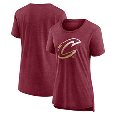 NBA Cleveland Cavaliers Women's Gradient Logo Tri-Blend T-Shirt sale