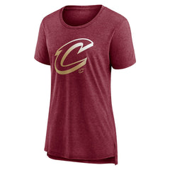 NBA Cleveland Cavaliers Women's Gradient Logo Tri-Blend T-Shirt sale