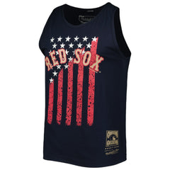 MLB Boston Red Sox Mitchell & Ness Cooperstown Collection Stars and Stripes Tank Top