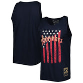 MLB Seattle Mariners Mitchell & Ness Cooperstown Collection Stars and Stripes Tank Top