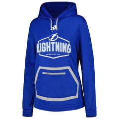 NHL Blue Tampa Bay Lightning adidas Women's Team Pullover Hoodie