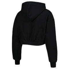 The Wild Collective Women's Cropped Pullover Hoodie - Baltimore Ravens
