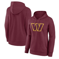 Women's Team Primary Logo Pullover Hoodie - Washington Commanders