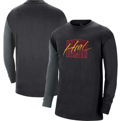 NBA Miami Heat Courtside Versus Flight MAX90 Long Sleeve T-Shirt