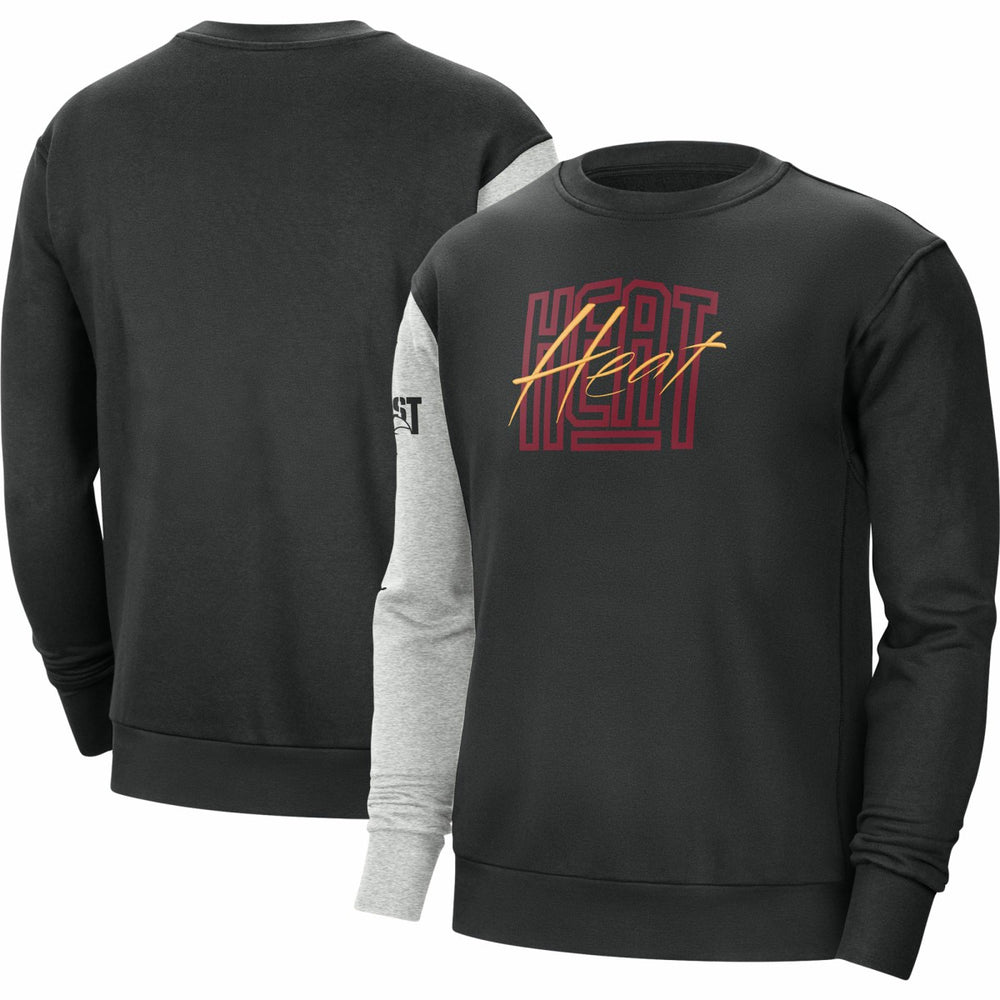 NBA Miami Heat Courtside Versus Force & Flight Pullover Sweatshirt