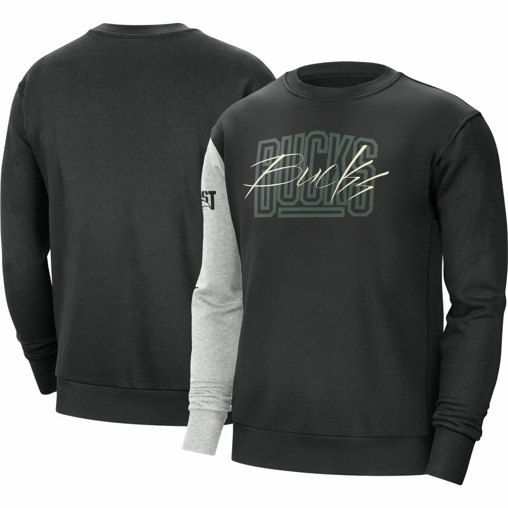 NBA Milwaukee Bucks Courtside Versus Force & Flight Pullover Sweatshirt