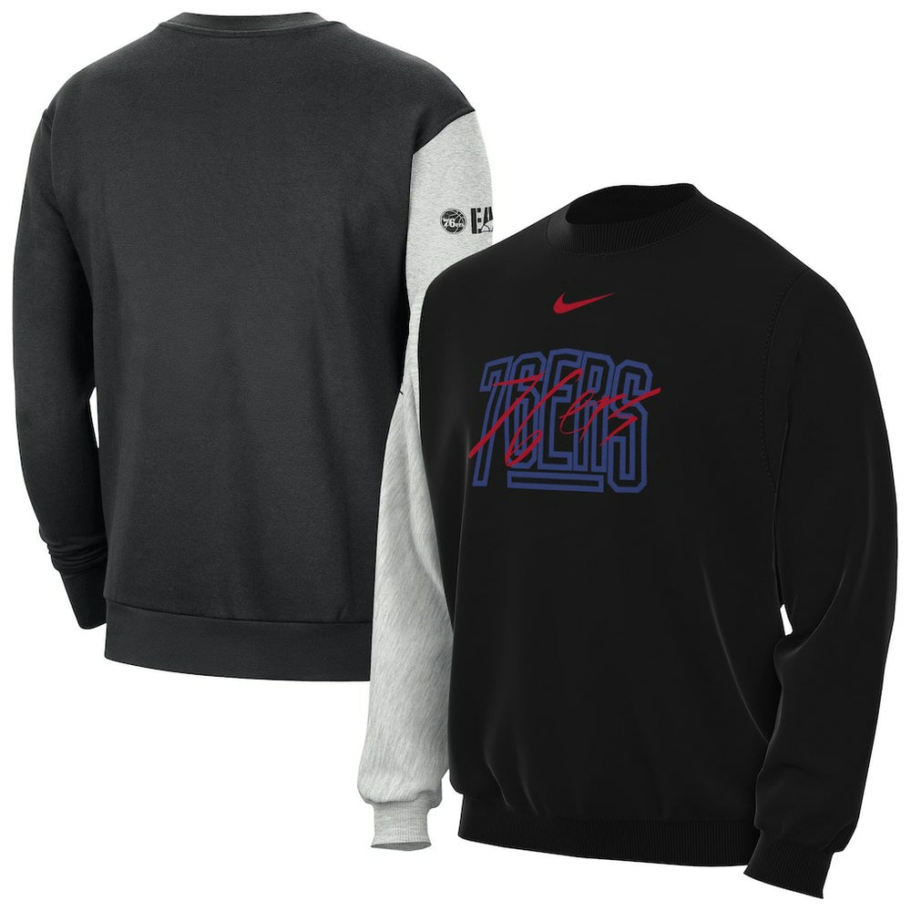 NBA Philadelphia 76ers Courtside Versus Force & Flight Pullover Sweatshirt