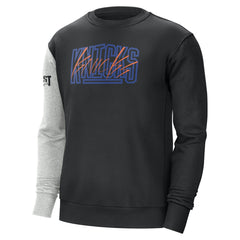 NBA New York Knicks Courtside Versus Force & Flight Pullover Sweatshirt