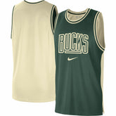 NBA Milwaukee Bucks Courtside Versus Force Split DNA Performance Mesh Tank Top