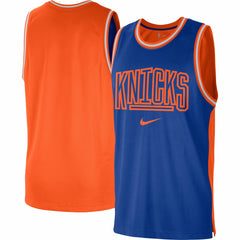 NBA New York Knicks Courtside Versus Force Split DNA Performance Mesh Tank Top