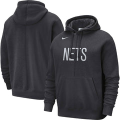 NBA Brooklyn Nets Courtside Versus Stitch Split Pullover Hoodie