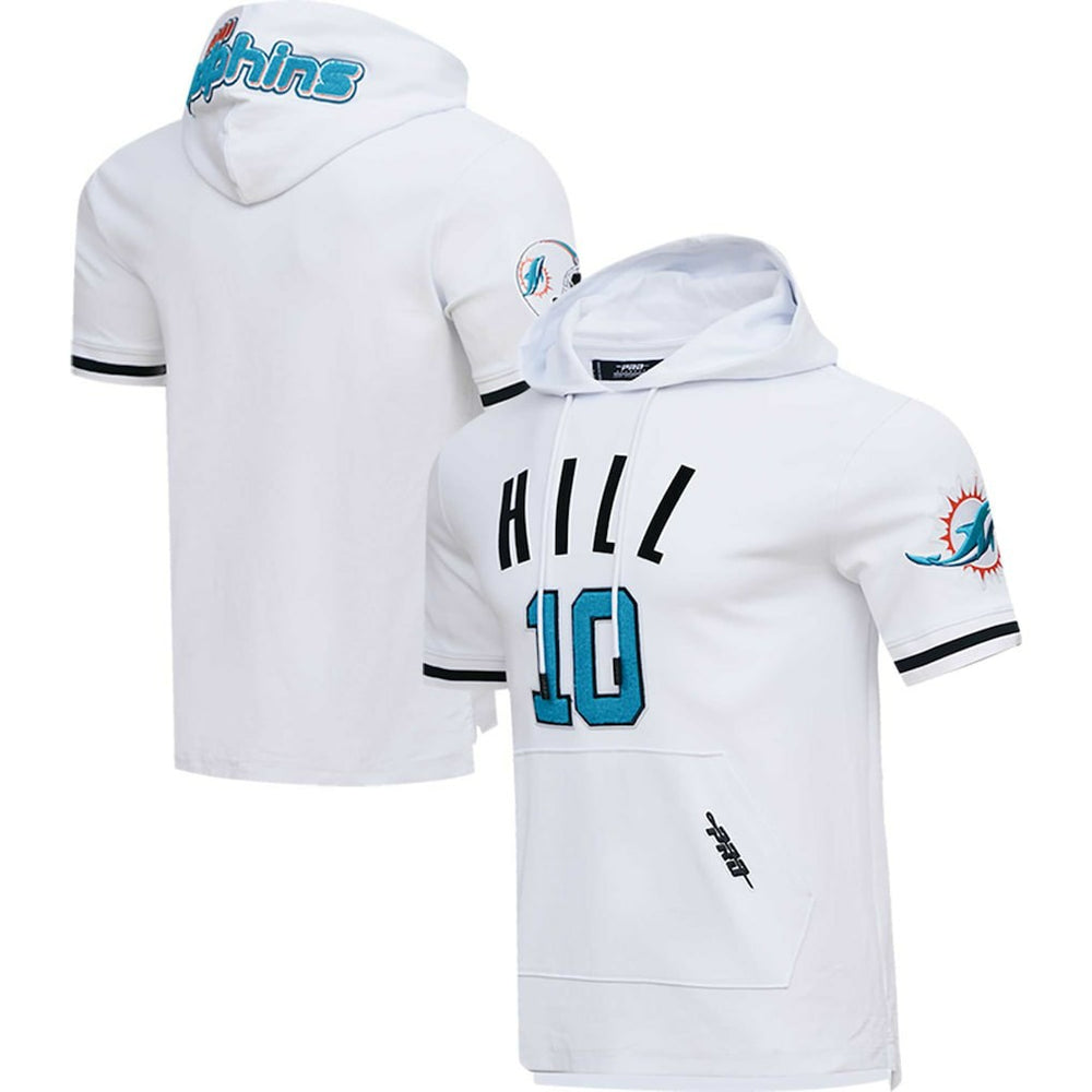 Tyreek Hill Pro Standard Player Name & Number Hoodie T-Shirt - Miami Dolphins