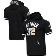 Tyrann Mathieu Pro Standard Player Name & Number Hoodie T-Shirt - New Orleans Saints