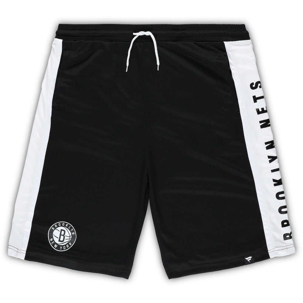 NBA Brooklyn Nets Big & Tall Referee Iconic Mesh Shorts