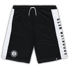NBA Brooklyn Nets Big & Tall Referee Iconic Mesh Shorts