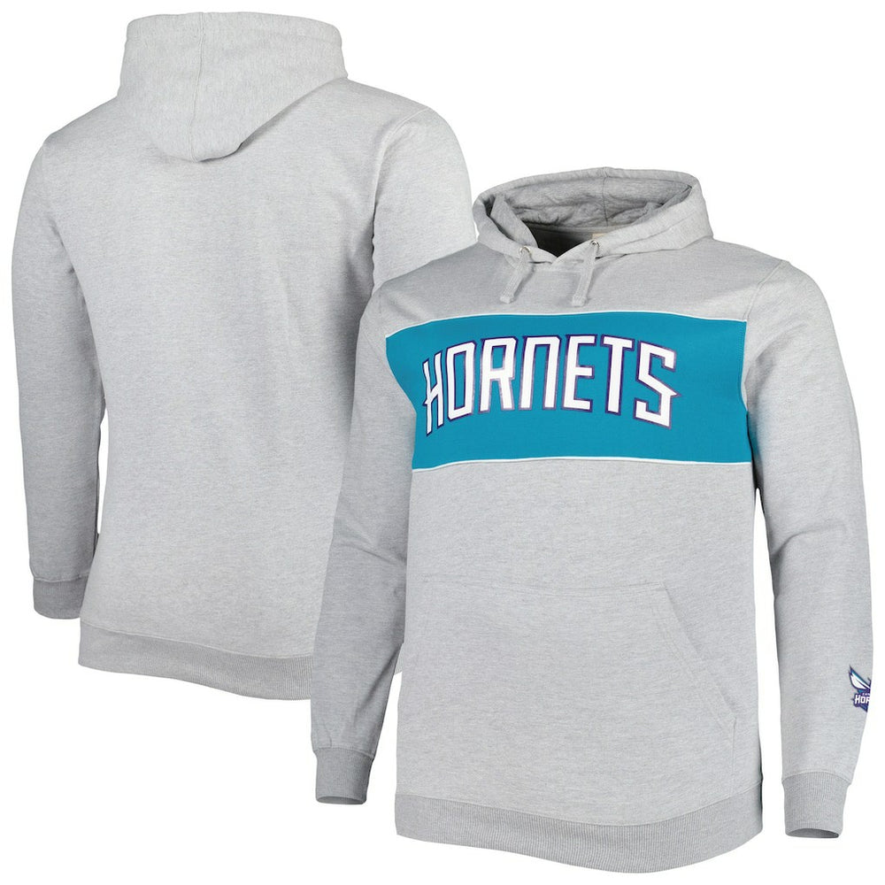 NBA Charlotte Hornets Big & Tall Wordmark Pullover Hoodie