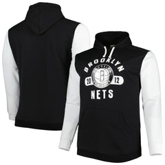 NBA Brooklyn Nets Big & Tall Bold Attack Pullover Hoodie