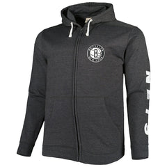 NBA Brooklyn Nets Big & Tall Down and Distance Full-Zip Hoodie