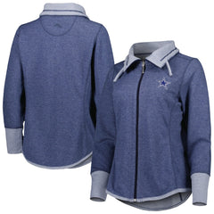 Women's Sport Sun Fade Full-Zip Sweatshirt - Dallas Cowboys