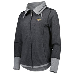 Women's Sport Sun Fade Full-Zip Sweatshirt - New Orleans Saints