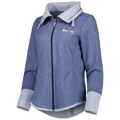 Women's Sport Sun Fade Full-Zip Sweatshirt - Seattle Seahawks