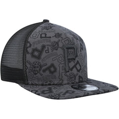 MLB Pittsburgh Pirates New Era Repeat A-Frame 9FIFTY Trucker Snapback Hat
