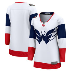 NHL White Washington Capitals Fanatics Women's 2023 NHL Stadium Series Breakaway Blank Jersey